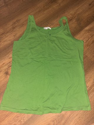 Camiseta tirantes verde