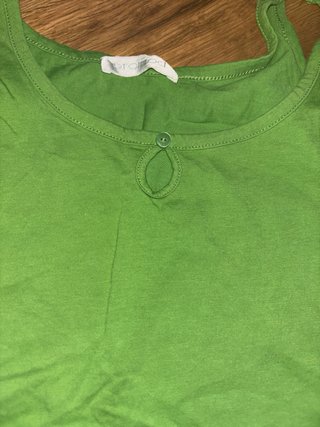Camiseta tirantes verde