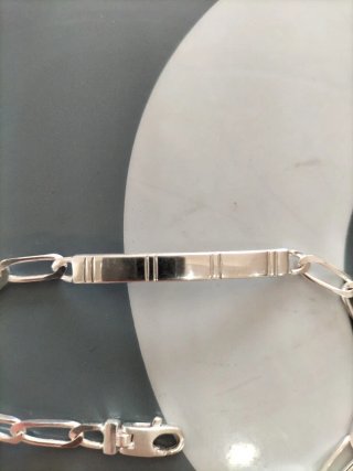 Pulsera Plata Hombre Nueva
