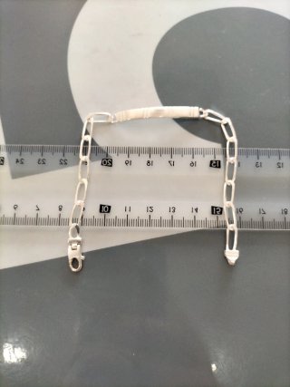 Pulsera Plata Hombre Nueva