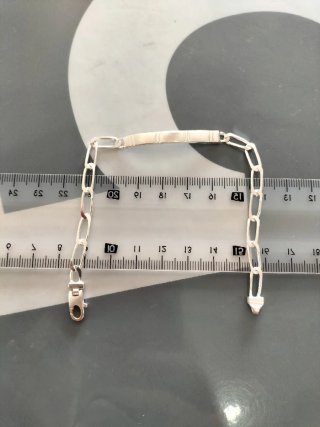 Pulsera Plata Hombre Nueva