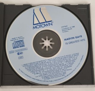 CD Marvin Gaye 18 Greatest Hits Motown 1988