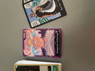 Carte collezionismo One Piece lotto 580 carte