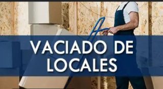Vaciado de locales, garajes,...