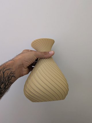 Vaso decorativo stampa 3D