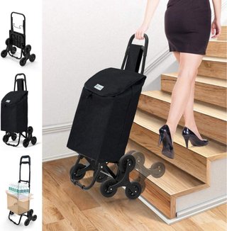 Carrello Spesa Saliscale Pieghevole 32L