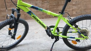 Bicicleta infantil Rockrider 20 aluminio