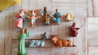 Pesebre Belén Figuras 1980