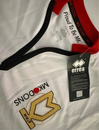 Camiseta Errea MK Dons Primera Equipación 2016