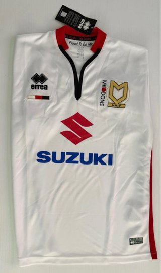 Camiseta Errea MK Dons Primera Equipación 2016