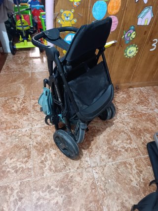Silla de paseo Kinderkraft color aguamarina