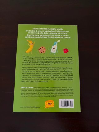 Libro educazione alimentare Mangia benecresci bene