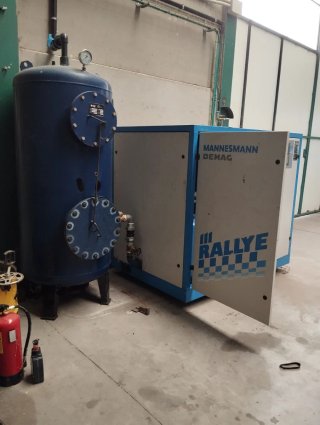 Compresor de aire industrial