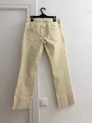Vaqueros Massimo Dutti Rectos Beige