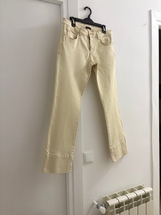 Vaqueros Massimo Dutti Rectos Beige