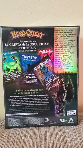 HeroQuest - Cripta de la Oscuridad Perpetua -Nuevo