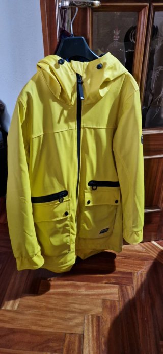 Chubasquero Alife&kickin amarillo Talla XS