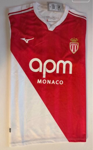 Camiseta Nueva y Original AS Mónaco 25/26