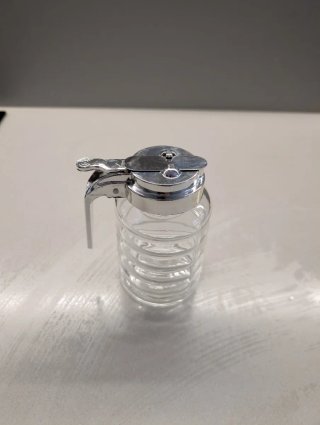 Colador, frutero y bote para miel