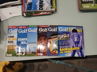 Lote revistas Golf Digest España (2005-2007)