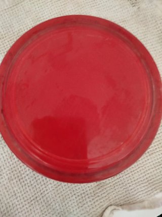 Cenicero rojo