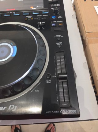 Pioneer CDJ-3000 Reproductor DJ Negro