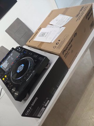 Pioneer CDJ-3000 Reproductor DJ Negro