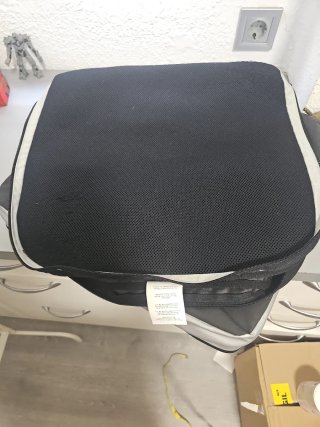 Cojín Antiescaras Negro/Gris