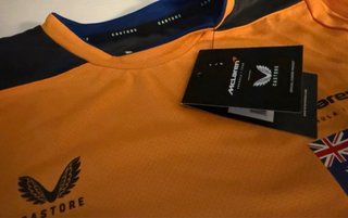 Camiseta Castore Orange equipo de Daniel Ricciardo
