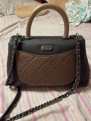 Bolso Anneke Negro y Multicolor