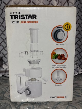 Extractor de jugos Tristar SC-2286 250W
