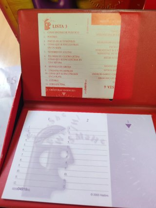Scattergories Juego de Mesa Parker