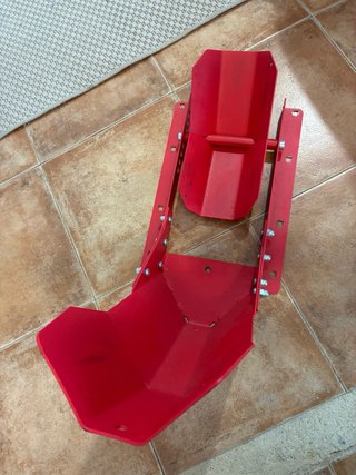 Calzo Rueda Moto Constands Rojo