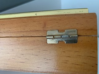 Caja artesanal cerámica y madera, hecha a mano