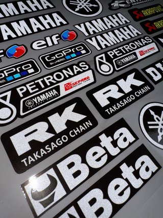 KIT PEGATINAS VINILO YAMAHA MOTO LOGO TRACER DT MT