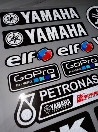 KIT PEGATINAS VINILO YAMAHA MOTO LOGO TRACER DT MT