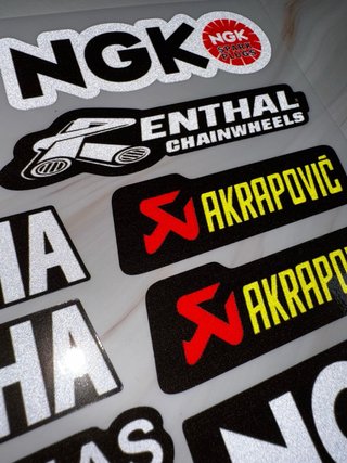 KIT PEGATINAS VINILO YAMAHA MOTO LOGO TRACER DT MT