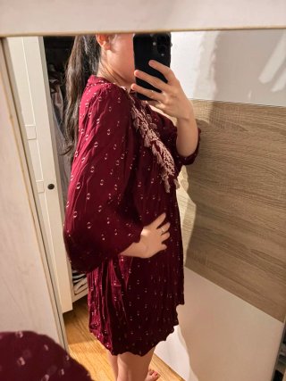 Vestido Boho Chic Zara Talla S