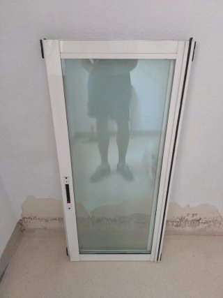 Ventana aluminio corredera con persiana