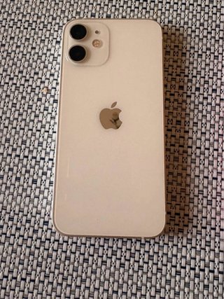 iPhone 12 mini 32 GB Bianco + cover rosa