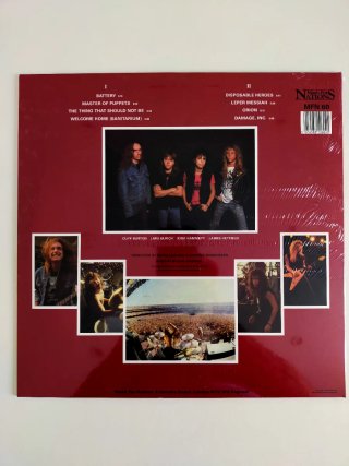 Vinilo Metallica Master of Puppets Picture Disc