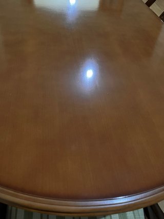 Conjunto mesa de salón y 6 sillas