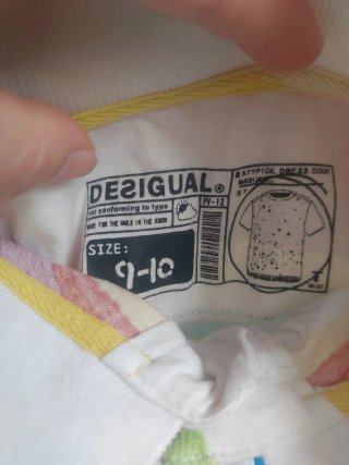 Polo Desigual niña 9 años