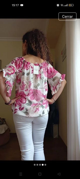 Blusa Verano Mujer Flores