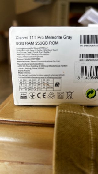 Xiaomi 11T Pro 5G Grigio Meteorite