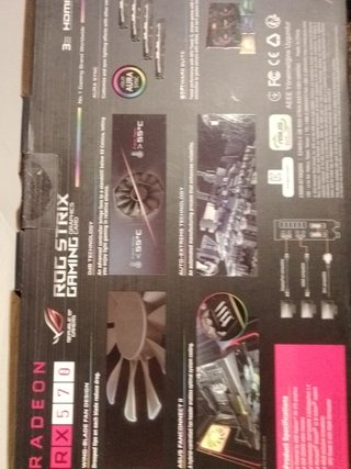 Tarjeta Gráfica ASUS ROG Strix RX570 8GB OC