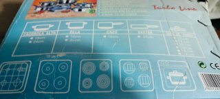 Batería Cocina Turbo Line 12 Pzas Acero Inoxidable