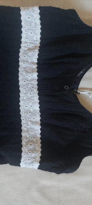 Vestido Flamenco Negro y Blanco