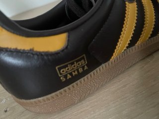 Adidas Samba Marrón y Amarillas Talla 38.5