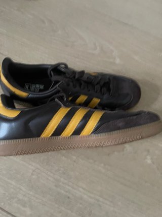 Adidas Samba Marrón y Amarillas Talla 38.5